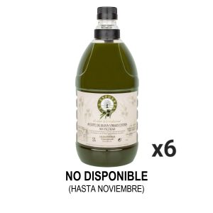 Aceite de Oliva Virgen Extra Sin Filtrar "La Espuerta" Cosecha 2025-2026 (Calidad Premium) Garrafa 2 litros, Caja 6 unidades
